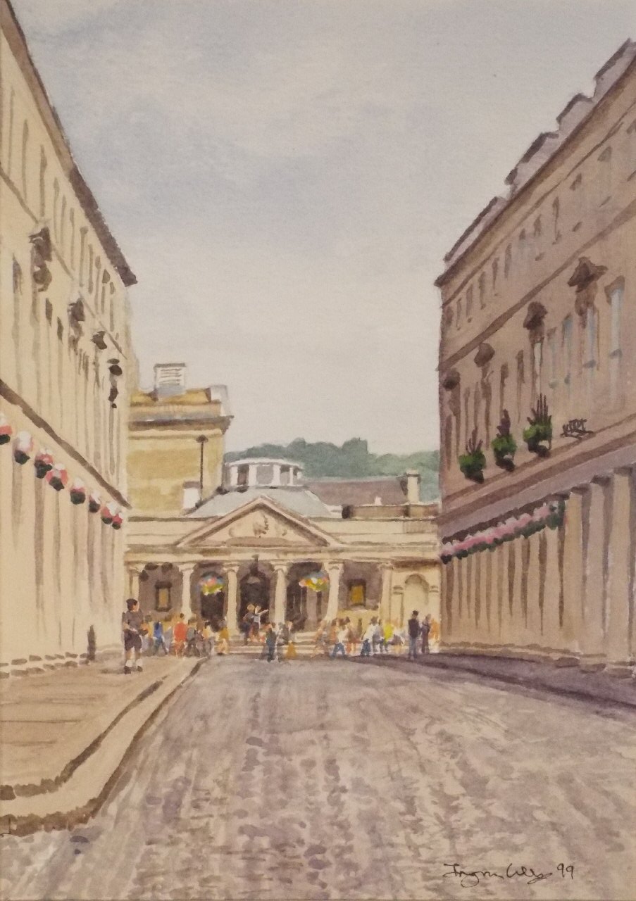 Watercolour - (Bath Street)